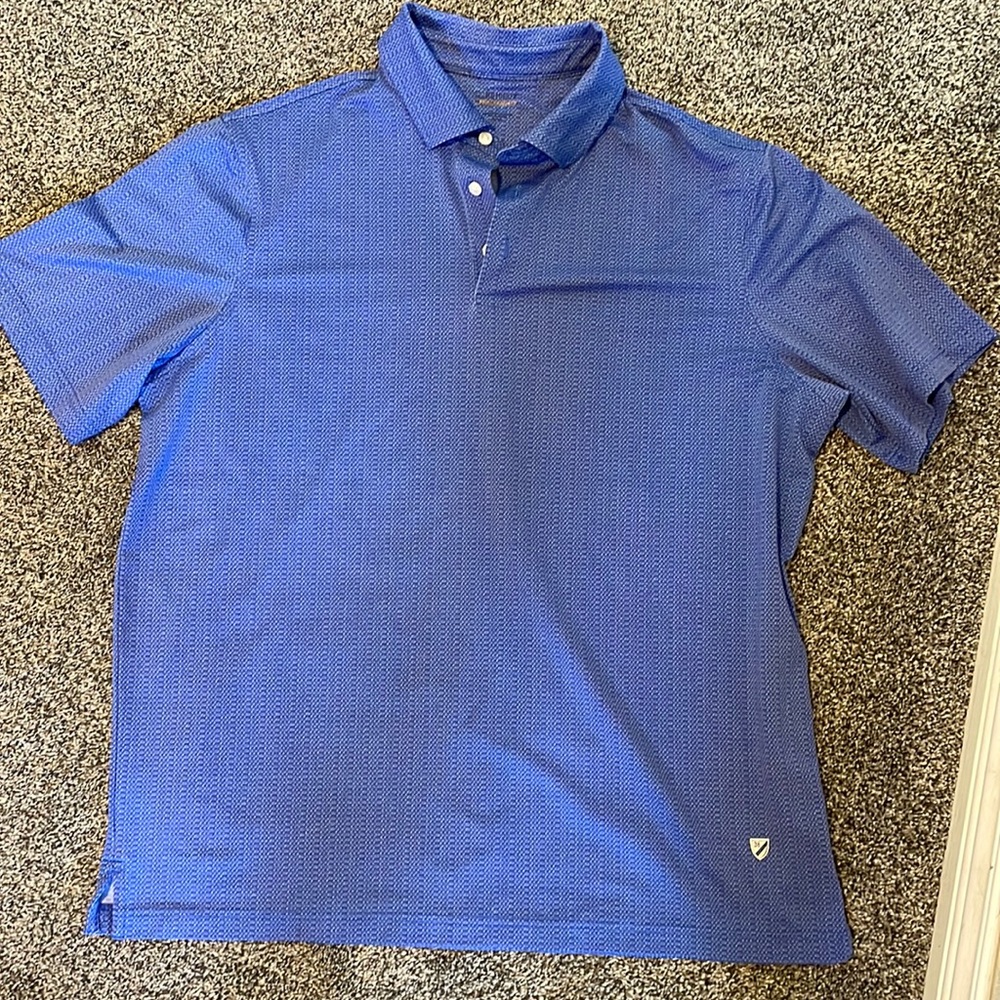 Bright blue Polo shirt